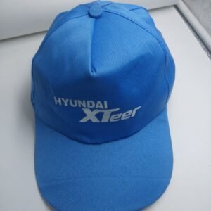 Custom Printed Blue Cap (Hyundai XTeer Style)