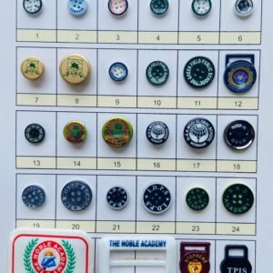 Custom Printed School Buttons – Design Catalog Collection