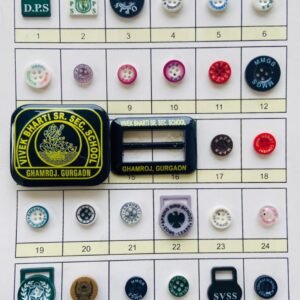 Custom Printed Buttons – Complete Design Collection (1–30)