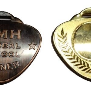 Shield Shape Custom Medal – Antique & Gold Finish Award Medal