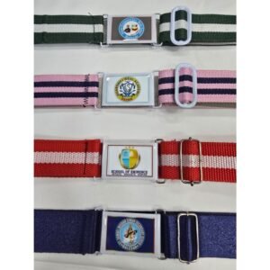 Powder coated belt