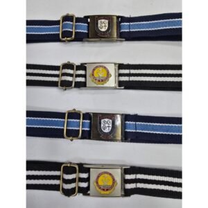 Spring Buckle Belt with Cotton Tape