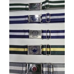 Steel etching buckle belt
